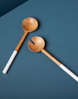 Ξύλινες Κουτάλες Σαλάτας από Mango Wood