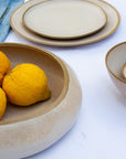 Κεραμική Σαλατιέρα 28,5εκ. Stoneware με Φυσικό Φινίρισμα