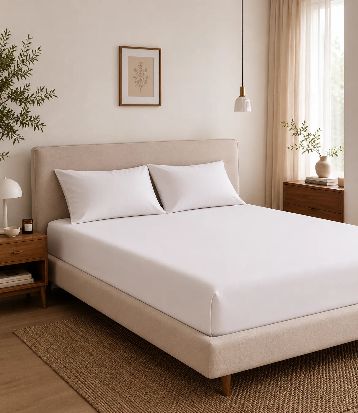 Σετ Ύπνου από 100% Bamboo Coco White