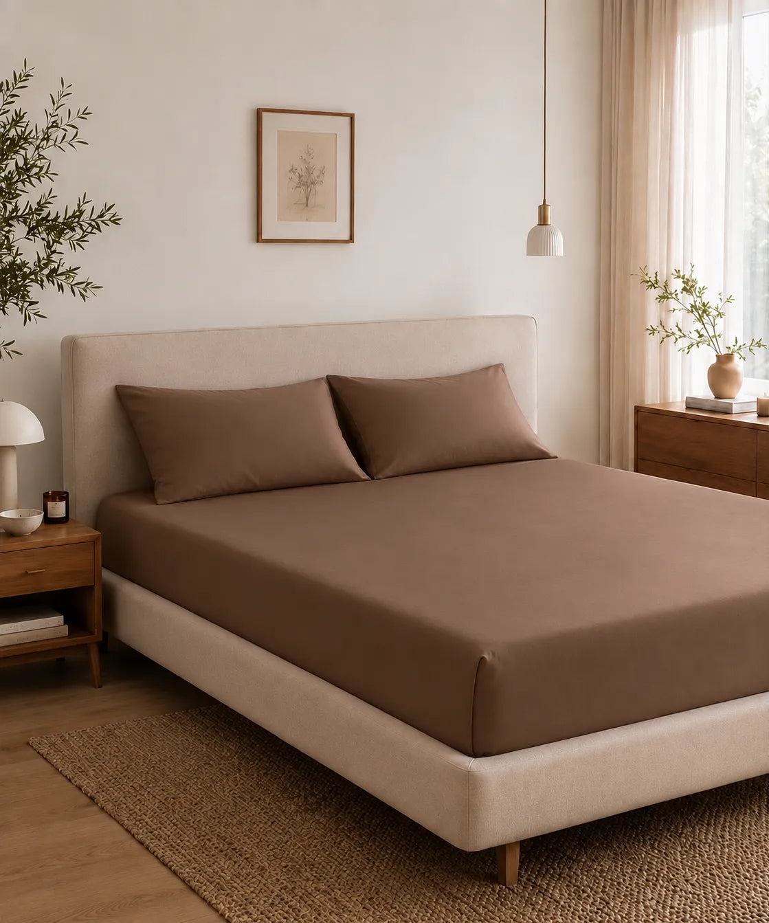 The Bamboo Sleep Experience Set - Coffee Brown